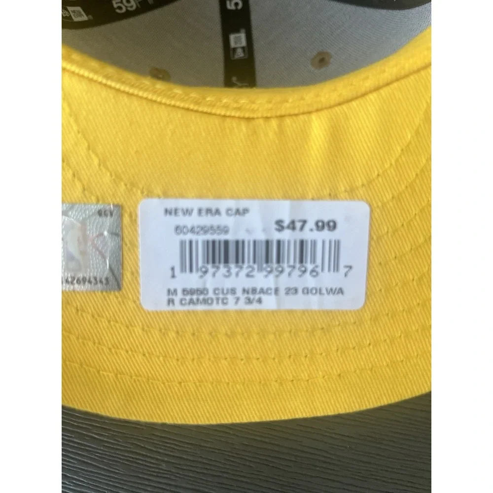 Golden State Warriors San Francisco NBA Fitted New Era 59FIFTY Hat NEW 7 3/4 NWT